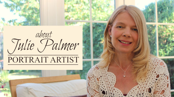 Pet portrait artist Julie Palmer